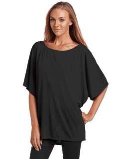 Michael Stars Women's Short Sleeve Off Shoulder Dolman Shirt