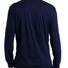 Nautica Men's Sleepwear Quarter Zip Knit Seaworthy
